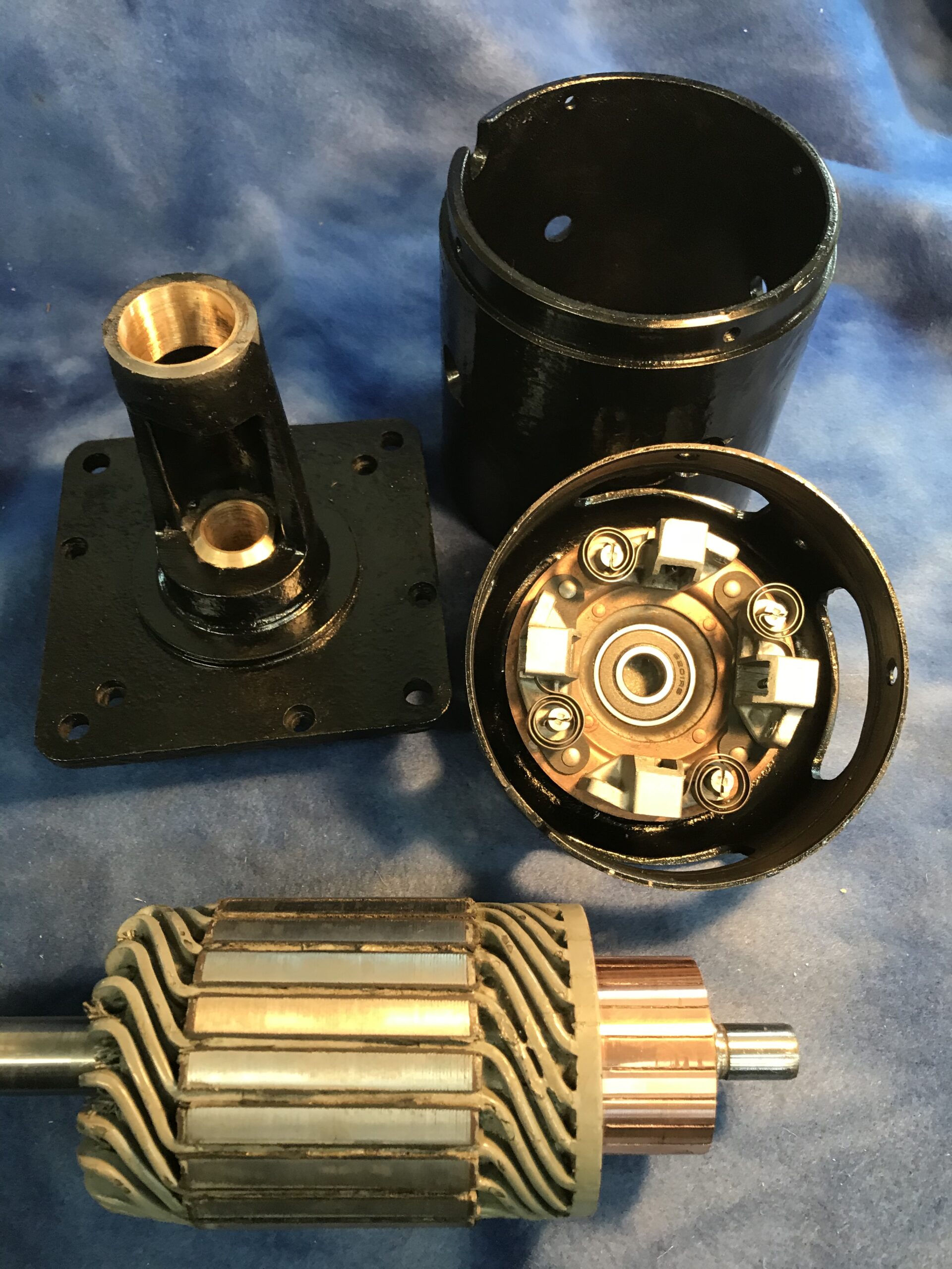 Starter Brush Plate+ End cap Rebuilt MTS